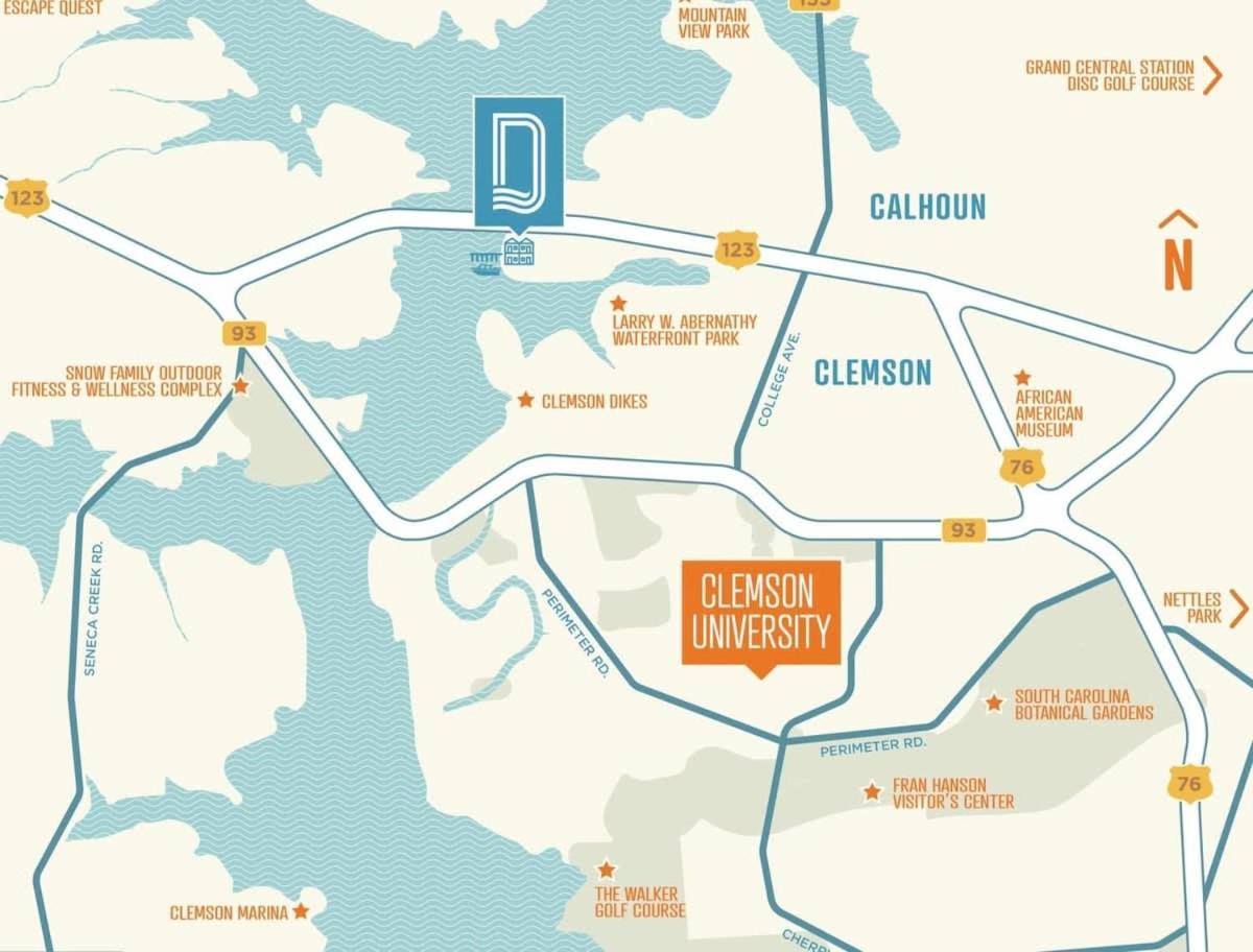 Dockside Lake Hartwell 2Br With Unique Amenities Clemson Exterior foto